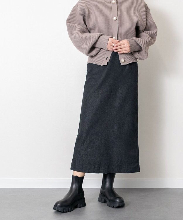 Bridget Birkin 【PARADIS COULEUR】トラックソールサイドゴアブーツ ブラック