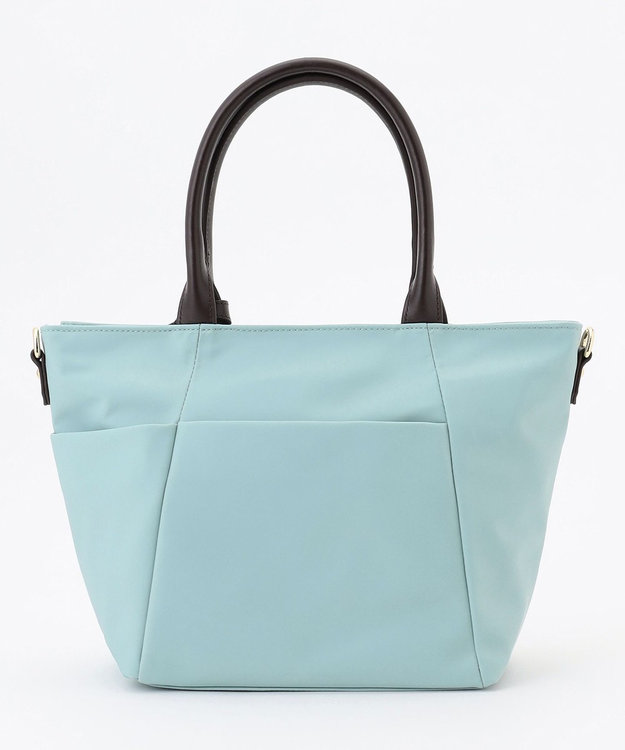 J.PRESS LADIES 【WEB限定】2wayナイロン Midium トート バッグ サックスブルー系