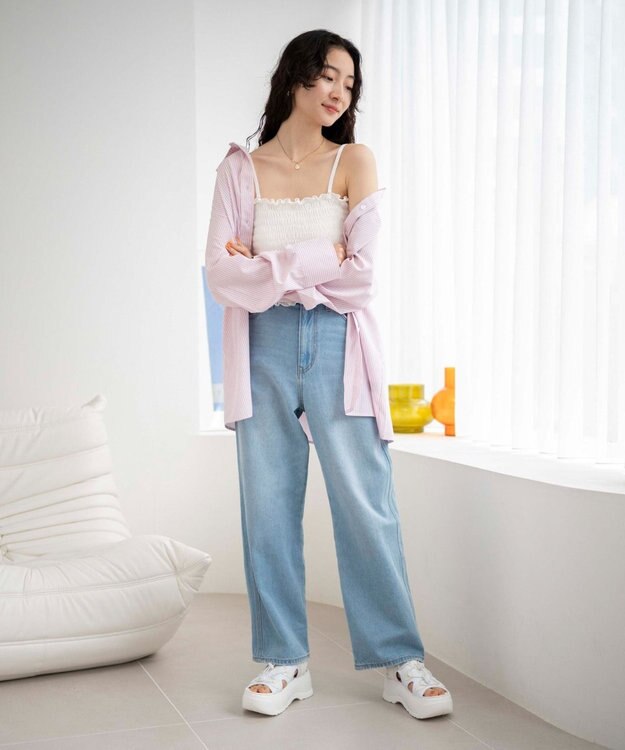 WEGO ボリュームスポーツサンダル ホワイト