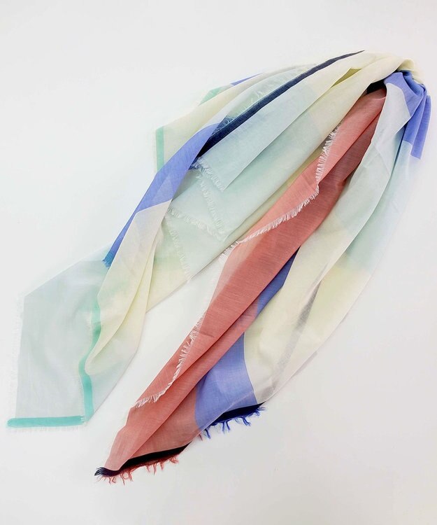 POLS 播州織 極細コットンストール トリコロール