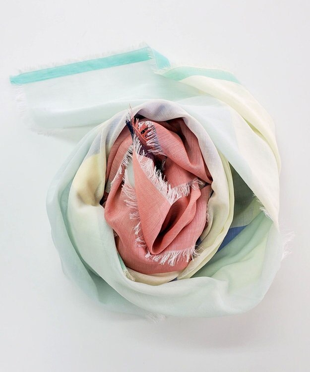 POLS 播州織 極細コットンストール トリコロール