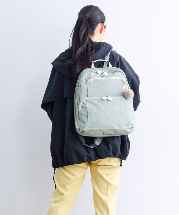 ACE BAGS & LUGGAGE Kanana project PJ8-3rdサマー リュックサック A4 68332 カナナプロジェクト ミントグリーン