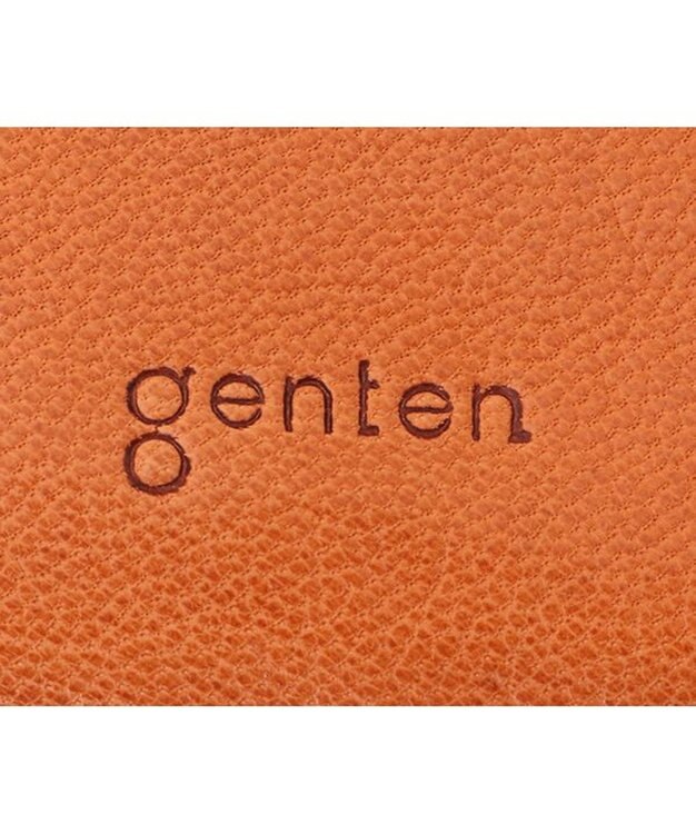 genten ゴートベーシック 二つ折り財布 レンガ