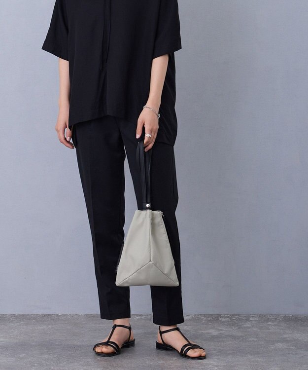 MioFIRANO NY-01 truss_hand bag ナイロン エコロンオックス はっ水　MIOF. ミオフ LIGHT GRAY