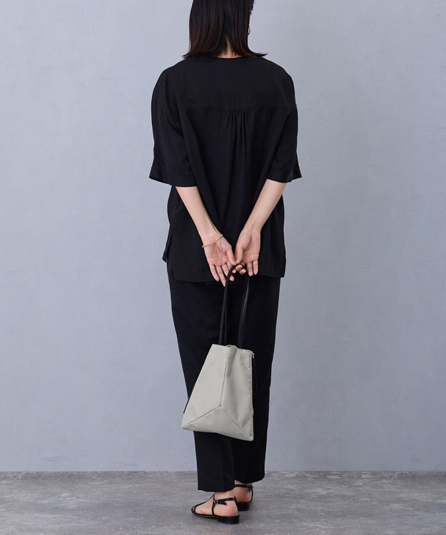 MioFIRANO NY-01 truss_hand bag ナイロン エコロンオックス はっ水　MIOF. ミオフ LIGHT GRAY