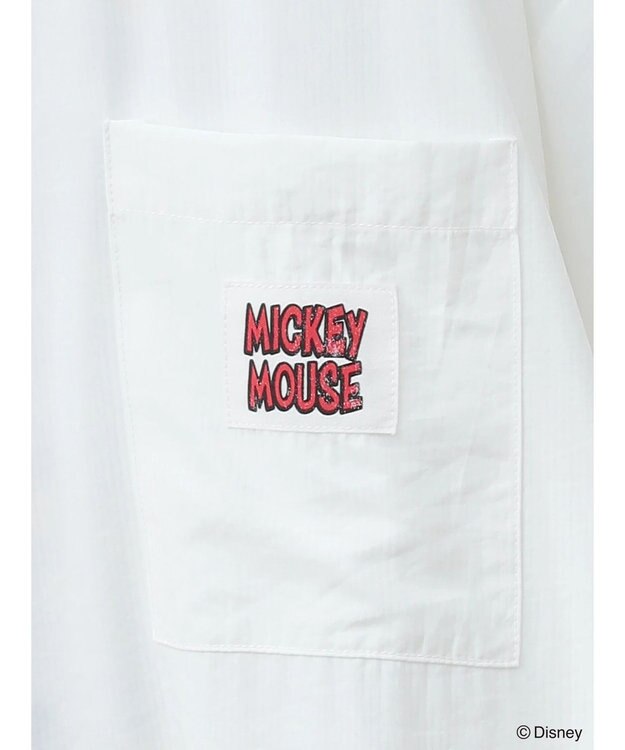 Green Parks ミッキーフレンド／体操プリント半袖シャツⅡ White