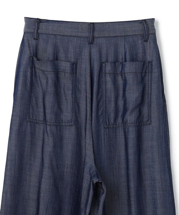 uncrave リヨセルデニム ワイドパンツ インディゴ