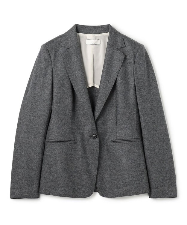 BEIGE， 【Lsize・セットアップ対応】CORBY / ウールテーラードジャケット C.Gray