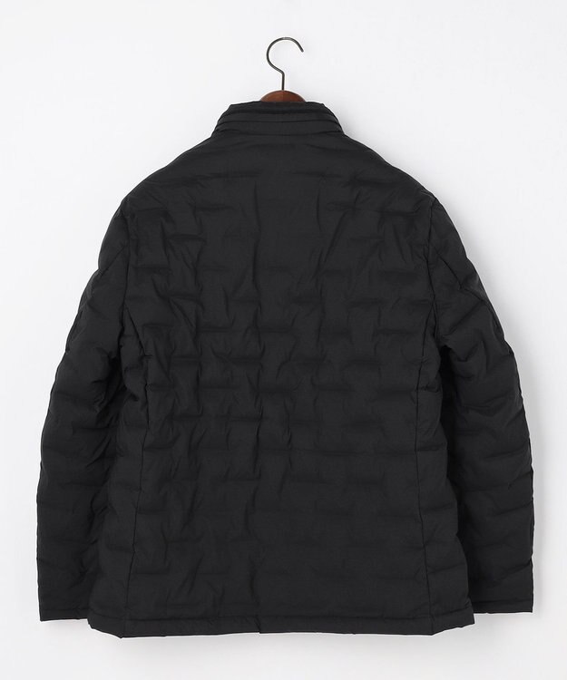 JOSEPH ABBOUD 【ストレッチ/中綿/軽量/インフード】2WAYストレッチパテッドブルゾン　26SSモデル ブラック系