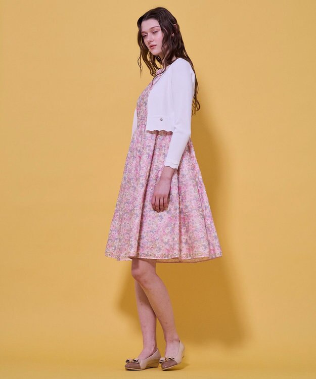 TOCCA SCALLOPED JEWEL ボレロ アイボリー系