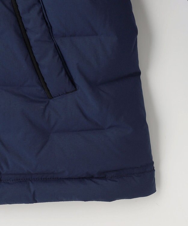 JOSEPH ABBOUD 【軽量/ポケッタブル/撥水】 2WAYストレッチ・パッカブル ダウン ブルゾン ネイビー系