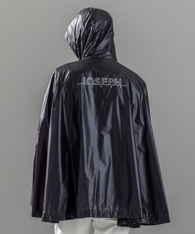 JOSEPH HOMME 新素材【撥水/超軽量/パッカブル仕様】ライトリップストップ ポンチョ ブラック系