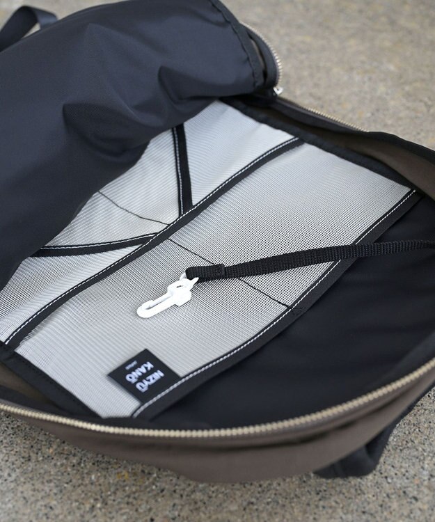 NIZYU KANO LIGHT NYLONリュック Mサイズ モカブラウン