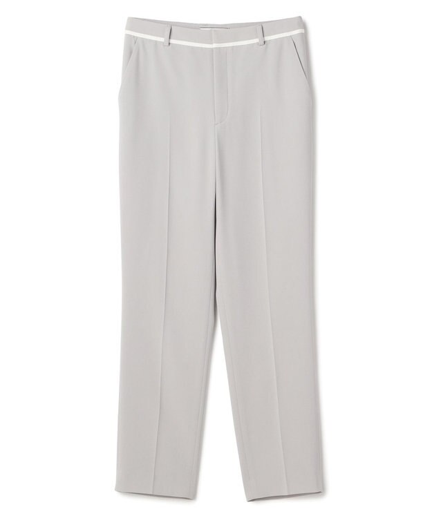 BEIGE， 【セットアップ対応】CINDY / クロップドパンツ L.Gray × White