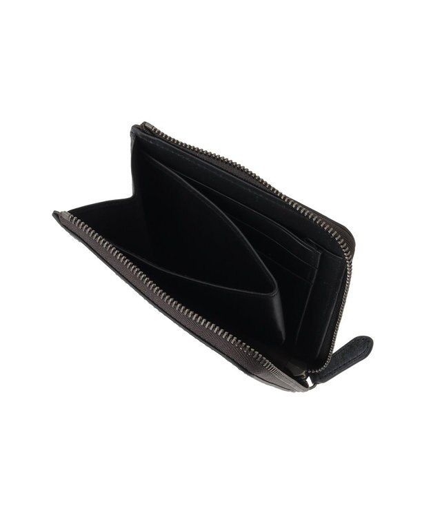 genten プレッソ ミニ財布 ブラック