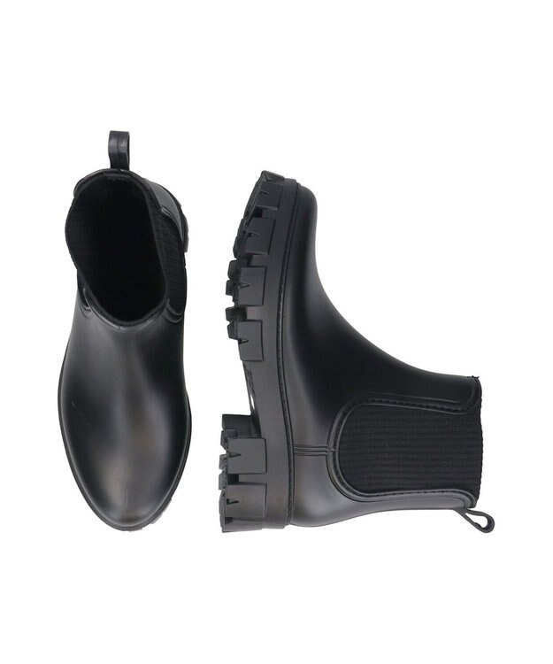 Bridget Birkin 【Bridget Birkin】サイドゴアレインショートブーツ ブラック