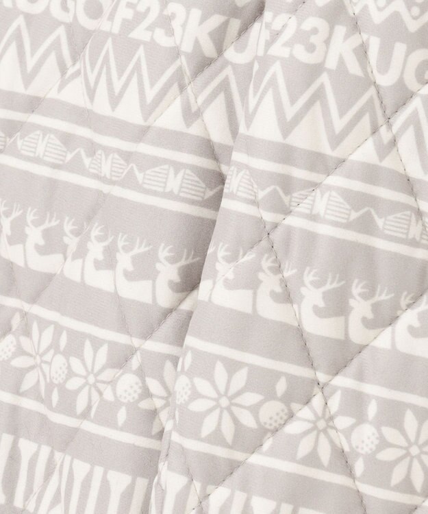 23区GOLF 【MEN】ノルディック柄 キルティング パンツ ライトグレー系5