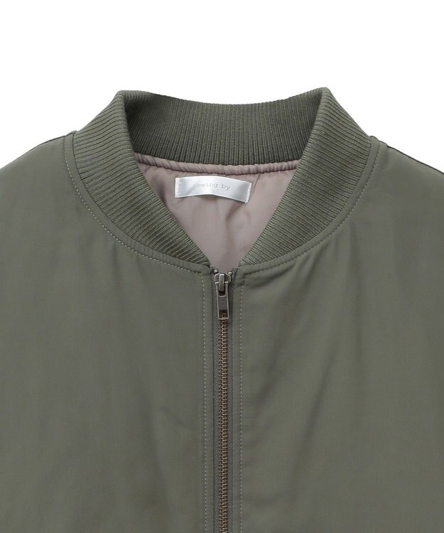 Green Parks ・ｓｗｉｎｇ　ｂｙ　中綿ボリュームスリーブＭＡ－１ Khaki