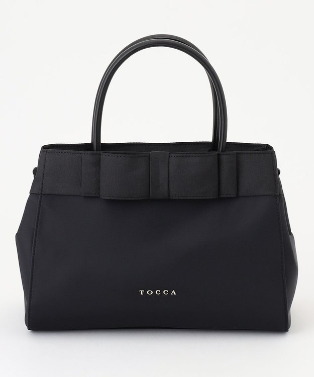 TOCCA NOBLE RIBBON NYLONBAG ナイロンバッグ ブラック系