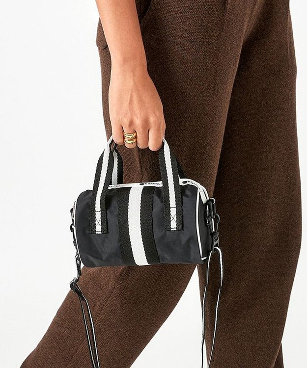 LeSportsac MINI ROLL BAG/スペクテイターブラック スペクテイターブラック