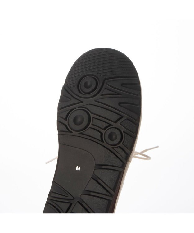 ing <ing>【サスティナブル】レースアップスリッポン アイボリー