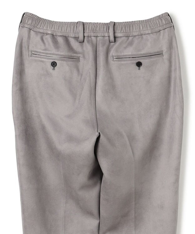 JOSEPH HOMME 【ストレッチ】レザーライクジャージー　ドロスト付きテーパードパンツ / PEGG CONVERTIBLE ライトグレー系