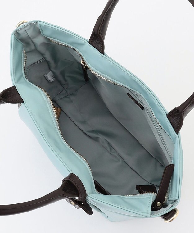 J.PRESS LADIES 【WEB限定】2wayナイロン Midium トート バッグ サックスブルー系