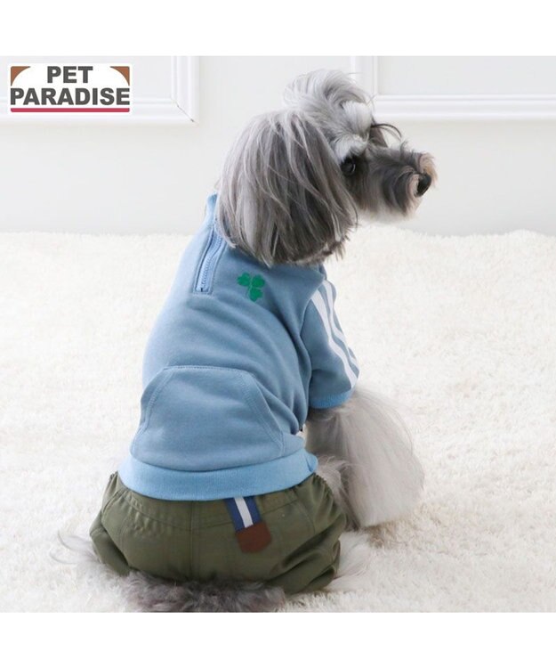 PET PARADISE ペットパラダイス トレーナー パンツつなぎ 《ブルー》 小型犬 ブルー