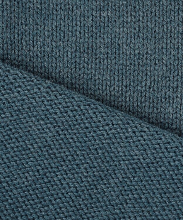 ANY 【6色展開】ラムウールハイネックニット ダスティブルー