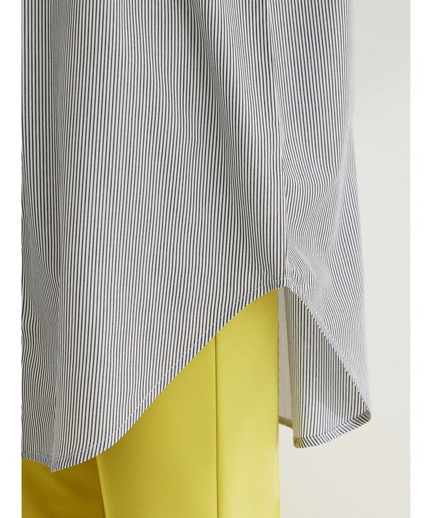 Green Parks 比翼カットドッキングチュニック Stripe Black