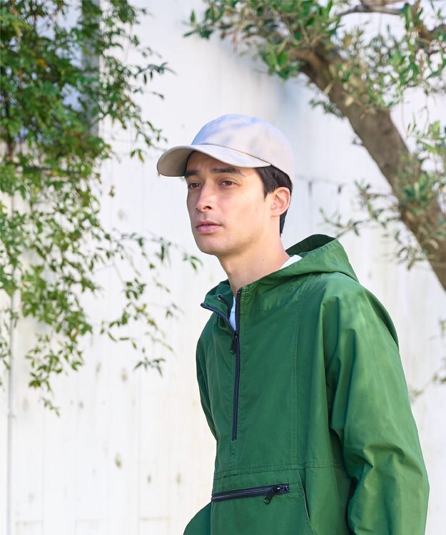 MOONBAT 【新色追加】深さ選べるUVツイルキャップ(かなり深め) つば遮光／洗える／接触冷感／サイズ調整可能 ベージュ（かなり深め）