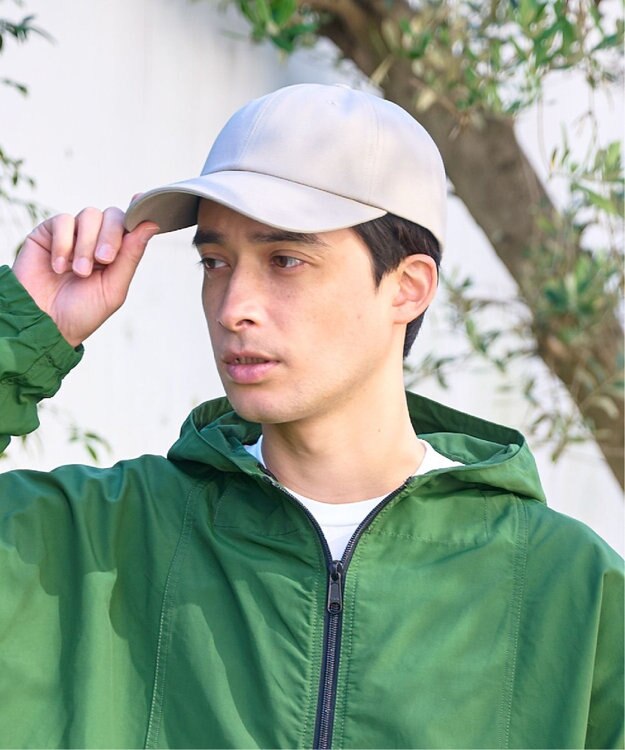 MOONBAT 【新色追加】深さ選べるUVツイルキャップ(かなり深め) つば遮光／洗える／接触冷感／サイズ調整可能 ベージュ（かなり深め）