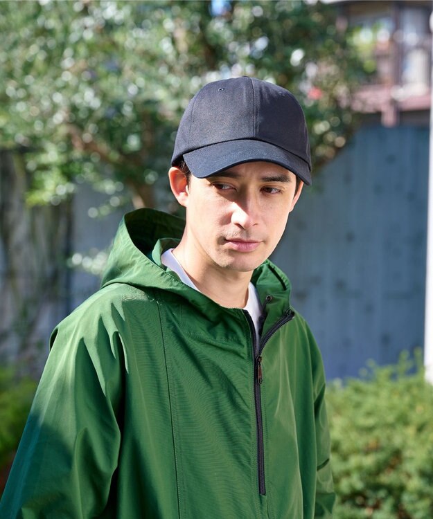 MOONBAT 【新色追加】深さ選べるUVツイルキャップ(かなり深め) つば遮光／洗える／接触冷感／サイズ調整可能 ブラック（かなり深め）