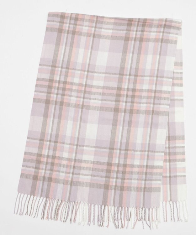 WEGO 【マフラー】大判ストール ライトパープル