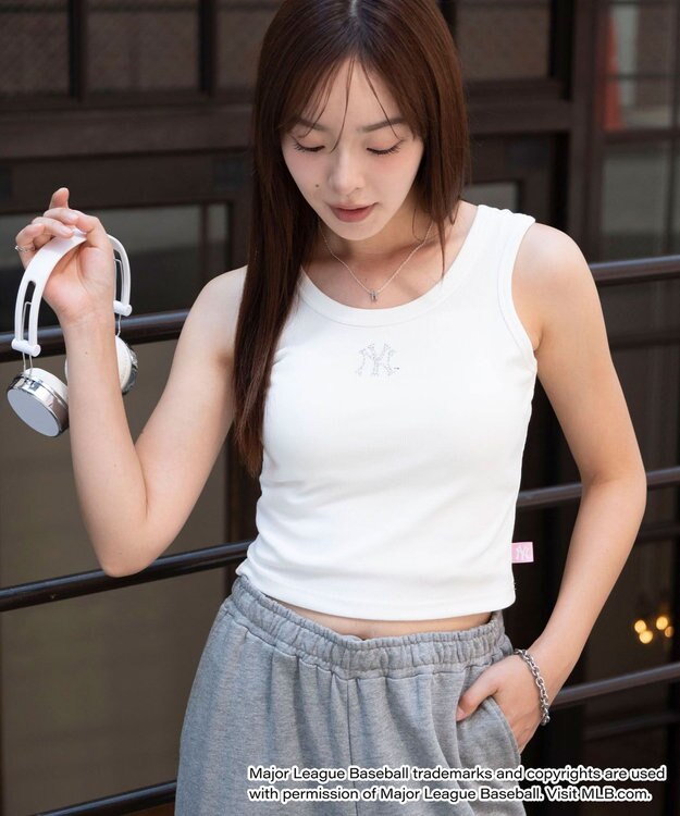 WEGO 別注MLBラインストーンタンク 柄2