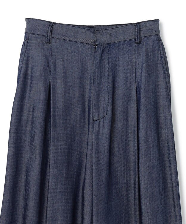 uncrave リヨセルデニム ワイドパンツ インディゴ