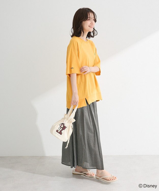 Green Parks Ｍｉｃｋｅｙ　ｆｒｉｅｎｄ　／　ワンポイントＢＩＧＴＥＥ Yellow