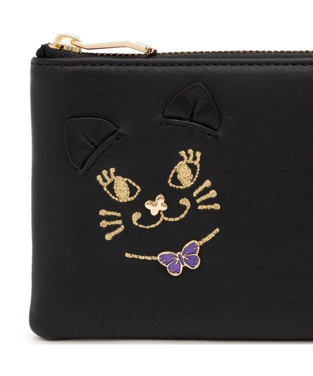 ANNA SUI TITIソフト 薄マチ長財布 ブラック