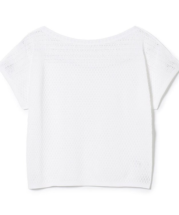 Chacott キシリトールコンパクトニットTシャツ ホワイト