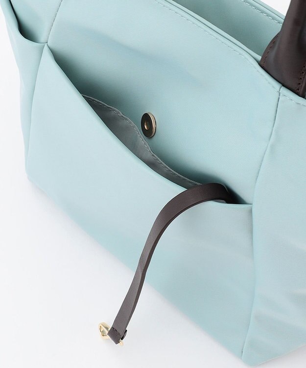 J.PRESS LADIES 【WEB限定】2wayナイロン Midium トート バッグ サックスブルー系
