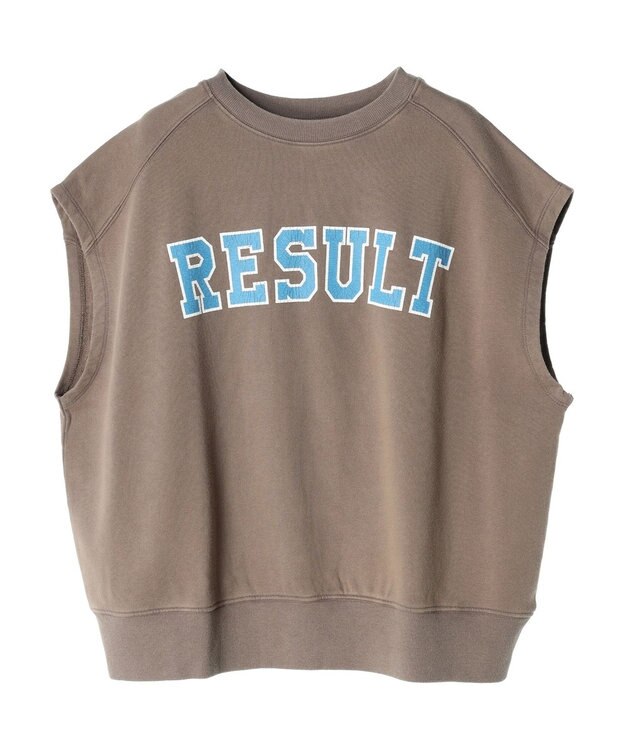 CRAFT STANDARD BOUTIQUE ミニ裏毛　パウダー加工　２ｗａｙクラックＰＴベスト Brown