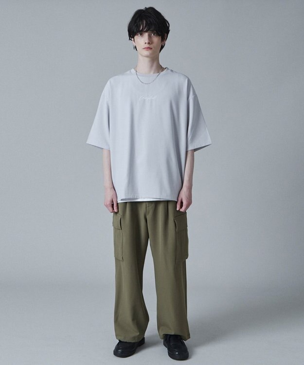 WEGO 【速乾/シワになりにくい/3点セットアイテム】ドライポリアンサンブルPOシャツ（S） ライトグレー