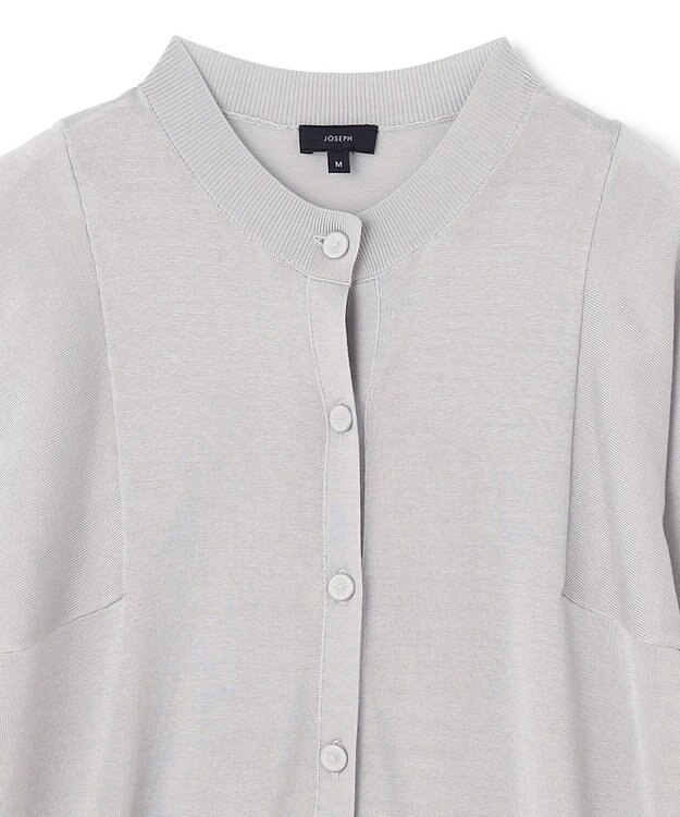 JOSEPH テンセルビスコース　カーディガン Grey