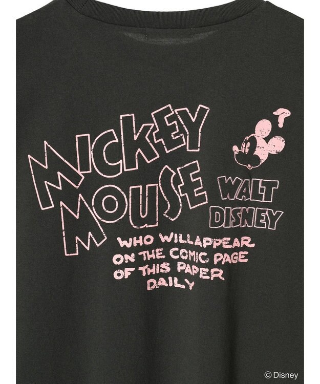 Green Parks Ｄｉｓｎｅｙ／バックプリント刺繍ロンＴＥＥ Charcoal Gray