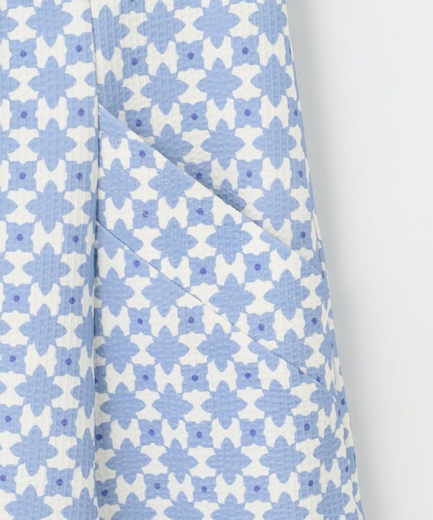 TOCCA 【洗える！】FOUR LEAVES ドレス ブルー系5