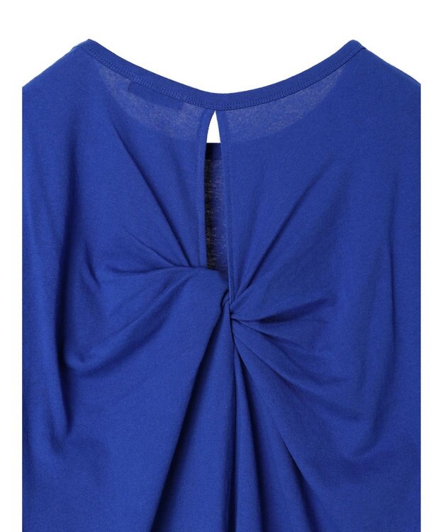 earth music&ecology バックスリットねじりチュニックＴ Royal Blue