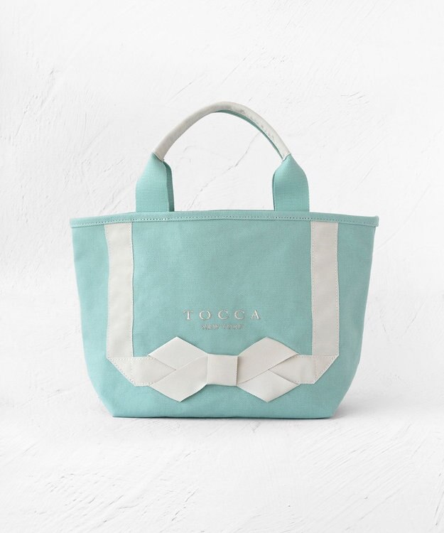 TOCCA 【選べる2種類のデザイン！】【大人百花掲載】MEMORIES of TOCCA CANVASTOTE キャンバストートバッグ トッカブルー系
