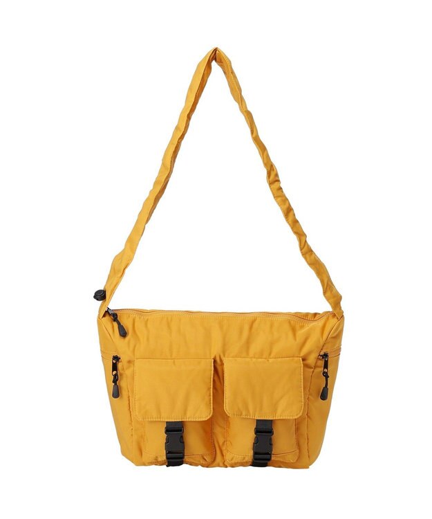 Green Parks ダブルフラップギャザーショルダー Yellow
