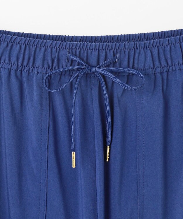 ANY 【新色追加/洗濯機可/ウエストゴム/接触冷感/UVケア/6色展開】清涼リラックスパンツ ブルー