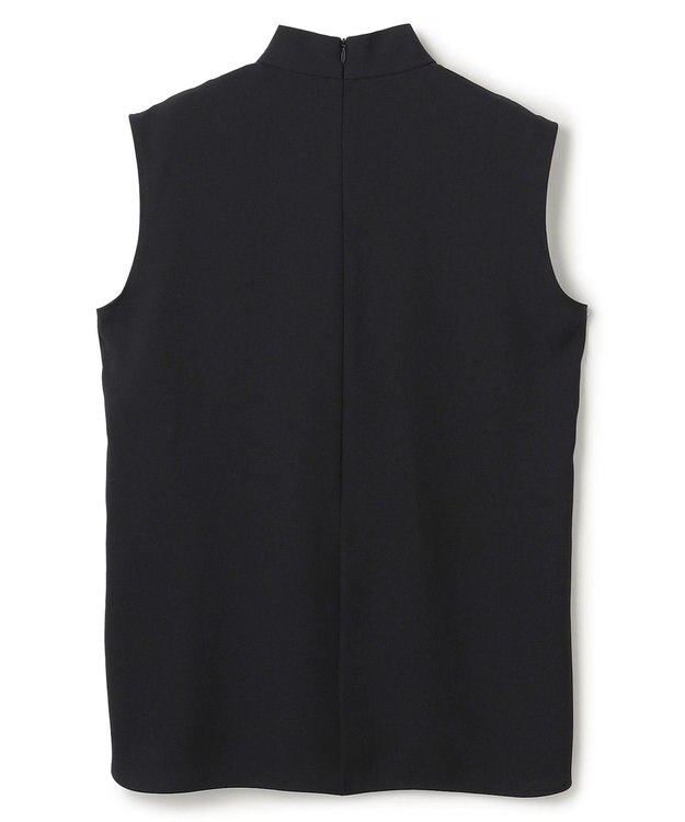 BEIGE， 【L-size】ANITA / ノースリーブタックブラウス Black